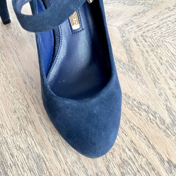Buffalo London Mary Jane Pumps - Blue - 36 - Picture 5 of 10